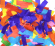 Хлопушка 30см Конфетти бумажное разноцветное (прямоугольники)