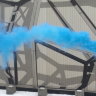 Цветной дым, факел дымовой синий Дерби (1 мин)